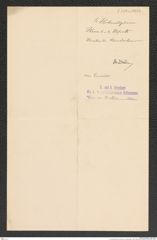k.k. naturhistorisches Hofmuseum, Intendanzakten 1885-1896 (Hauer), Aktenzahl Z.239.a/1891, Seite 4